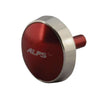 Exclusive Tackle:BPA - ALPS BPA butt plate,Silver/red