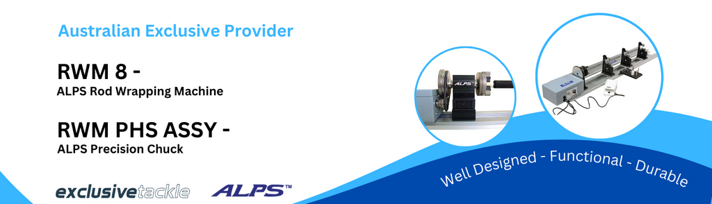 Rod wrapping and drying machines – Exclusive Tackle