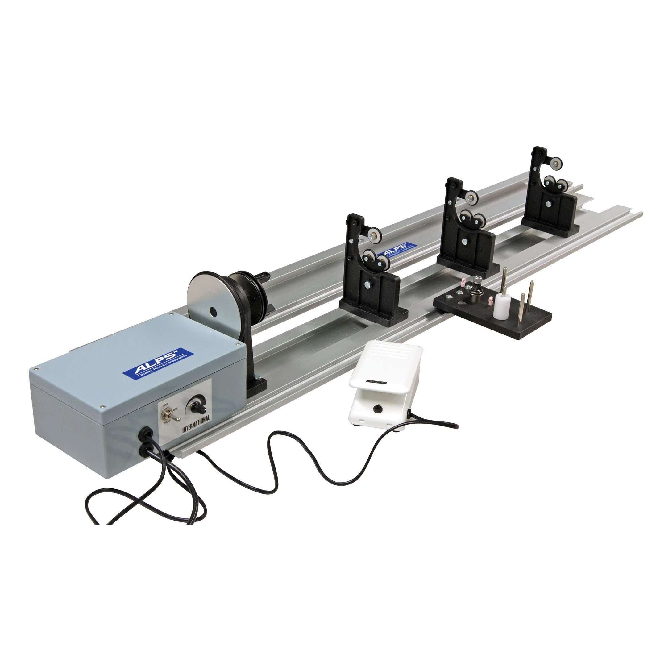 ロッド ALPS New Headstock Wrapping Machine ALPS Upgraded Power Wrapper & Dryer 110v - Get Bit Outdoors