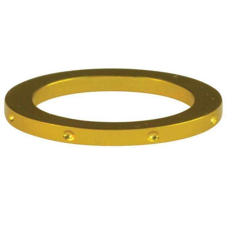 Exclusive Tackle:SR DTRM - Dimpled trim ring medium,Gold