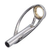 Exclusive Tackle:T DH - ALPS DH series rod tips chrome SS3316 frame,Chrome - SS316 / Gold Zirconium / 10/2.2