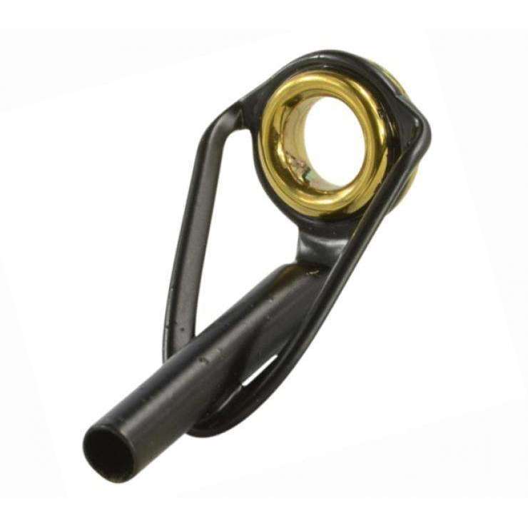 Exclusive Tackle:T LG - ALPS LG rod tips black frame with zirconium carbide rings,Black - SS304 / Gold Zirconium / 10/2.6